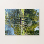 Liefdeseiland in het Kasteel de Chantilly Legpuzzel (Horizontaal)