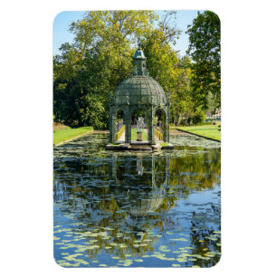 Liefdeseiland in het Kasteel de Chantilly Magneet