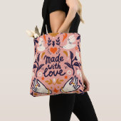 Liefdeselementen: roze compositie. tote bag (Dichtbij)
