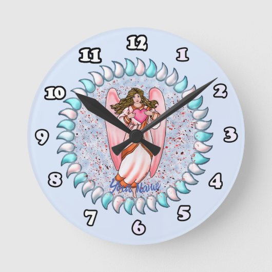 Liefdesengel Ronde Klok (Voorkant)
