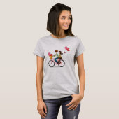 liefdesfiets t-shirt (Voorkant volledig)
