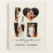 Liefdesfoto Instagram Moderne minimalistische brui Planner (Voorkant)