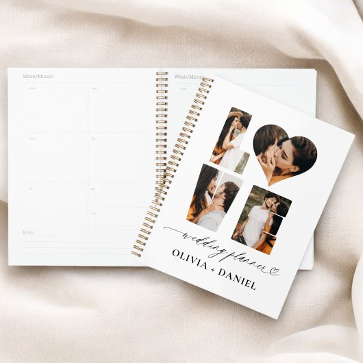 Liefdesfoto Instagram Moderne minimalistische brui Planner