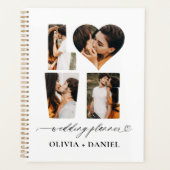 Liefdesfoto Instagram Moderne minimalistische brui Planner (Voorkant)