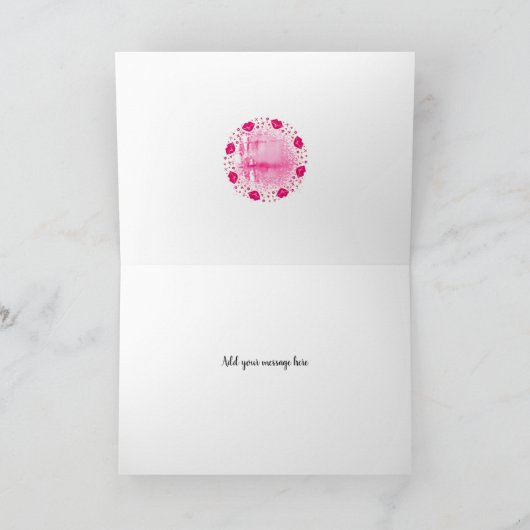 Liefdesfoto Krans Kaart (Binnen)