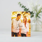 Liefdesfoto naam toevoegen geschatte datum jaar br briefkaart (Staand voorkant)