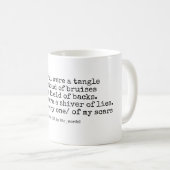 Liefdesgedicht Koffiemok (Voorkant rechts)