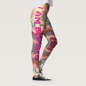 Liefdesgeest "Ik ben gezegend Groen Leggings (Rechts)