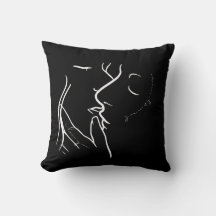 "Liefdesgefluister" Minimalistische lijnkunst Worp