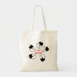 liefdesgemeenschap, behoefte aan vrijheid tote bag