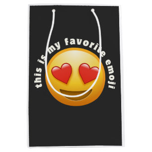 Liefdesgeslagen emoji medium cadeauzakje