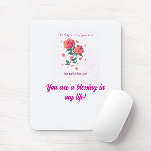 liefdesgeur muismat (Met muis)