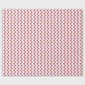 liefdesgevuld hartpatroon inpakpapier (Vlak)