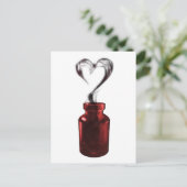 liefdesgif briefkaart (Staand voorkant)