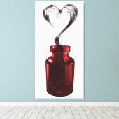 liefdesgif canvas afdruk (Insitu (Houten vloer))