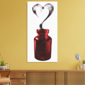 liefdesgif canvas afdruk (Insitu (Woonkamer))