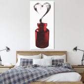 liefdesgif canvas afdruk (Insitu (Slaapkamer))