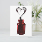 liefdesgif kaart (Staand voorkant)