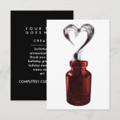 liefdesgif kaart (Voorkant / Achterkant)