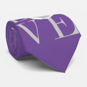 liefdesgrijze football stropdassen (Opgerold)