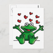 liefdesharskikker briefkaart (Voorkant / Achterkant)