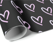 Liefdeshart  cadeaupapier (Rol Hoek)