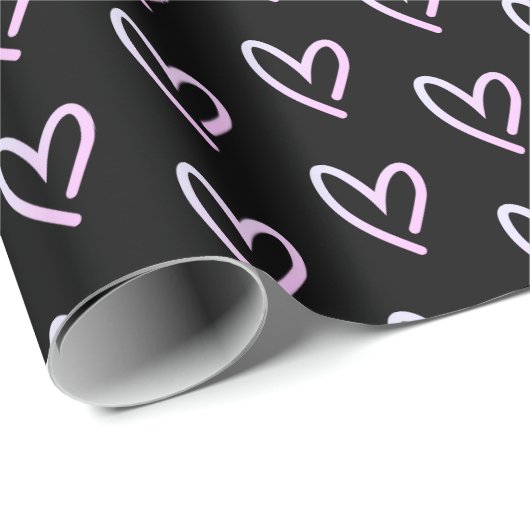 Liefdeshart  cadeaupapier (Rol Hoek)