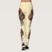 Liefdeshart cavalier Leggings (Achterkant)