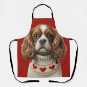 Liefdeshart cavalier schort (Voorkant)
