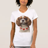 Liefdeshart cavalier t-shirt (Voorkant)