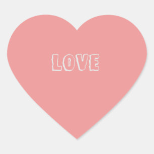 Liefdeshart Hart Sticker