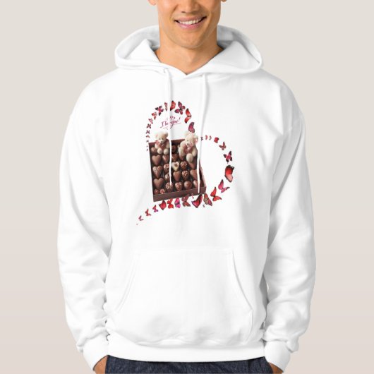 Liefdeshart  hoodie (Voorkant)