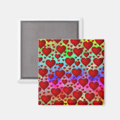 Liefdeshart Magneet (Voorkant / Achterkant)