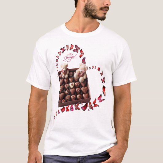 Liefdeshart t-shirt (Voorkant)