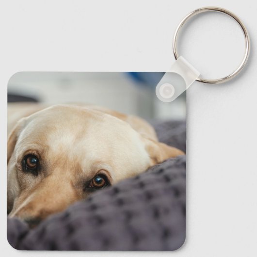 Liefdeshart tekst en 2 foto's sleutelhanger (Achterkant)