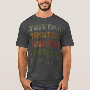 Liefdeshart Tristan T-shirt GrungeVintage Stijl Zw
