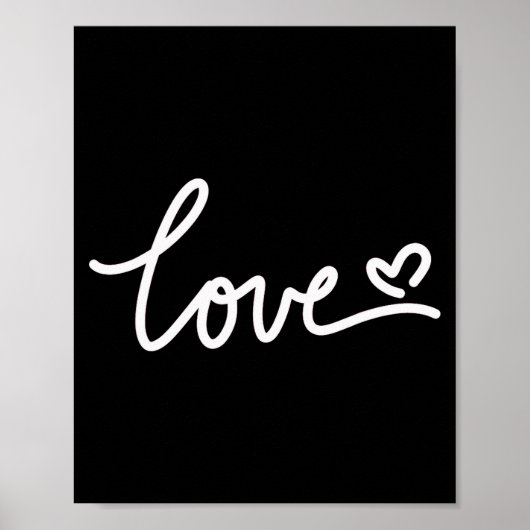 Liefdeshart voor Valentijn Poster (Voorkant)