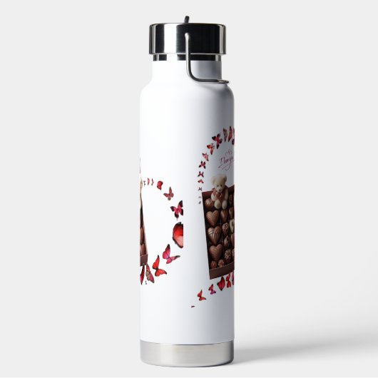 Liefdeshart waterfles (Links)