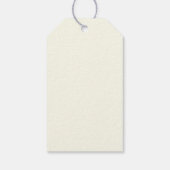 Liefdeshartballonbruiloft Cadeaulabel (Achterkant)