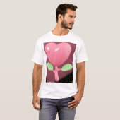 Liefdeshartbloem. T-shirt (Voorkant volledig)