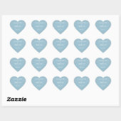 Liefdesharten Confetti Hart Sticker (Vel)