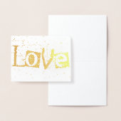 liefdesharten folie kaarten (Display)