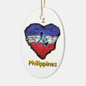 liefdeshartsfilippijnen keramisch ornament (Links)