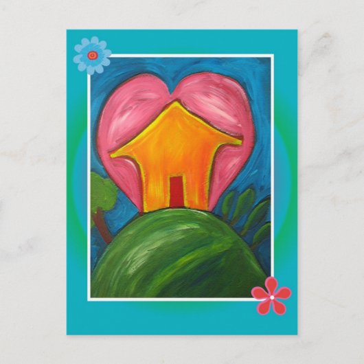 Liefdeshuis Briefkaart (Voorkant)
