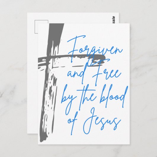 Liefdeskaart. Briefkaart (Voorkant / Achterkant)