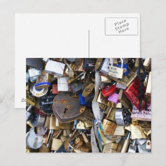 liefdeskaart briefkaart (Voorkant / Achterkant)