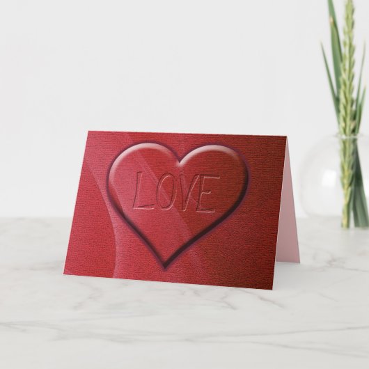 Liefdeskaart Kaart (Voorkant)