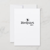 Liefdeskaart voor Vogels Kaart (Achterkant)