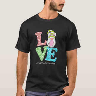 Liefdeskabouter oncologieverpleegkundige luipaard  t-shirt