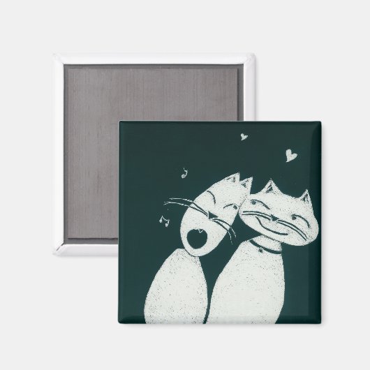 liefdeskatten magneet (Voorkant / Achterkant)